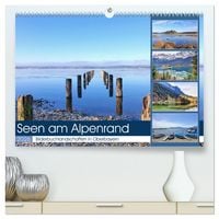 Produktbild: Seen am Alpenrand - Bilderbuchlandschaften in Oberbayern (hochwertiger Premium Wandkalender 2026 DIN A2 quer), Kunstdruck in Hochglanz