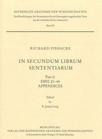 Produktbild: In secundum librum Sententiarum