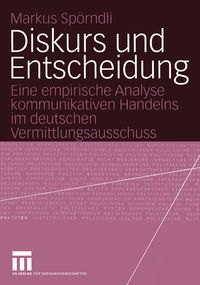 Produktbild: Diskurs und Entscheidung