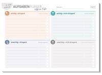 Produktbild: Block Aufgabenplaner Management A5 quer