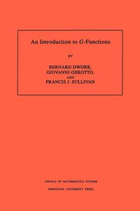 Produktbild: An Introduction to G-Functions