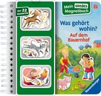 Produktbild: Mein gro&szlig;es Magnetbuch - Was geh&ouml;rt wohin? Auf dem Bauernhof