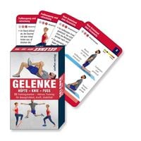 Produktbild: Trainingskarten Gelenke: H&uuml;fte &ndash; Knie &ndash; Fu&szlig;
