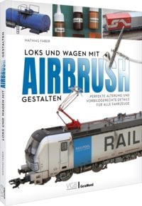 Produktbild: Loks und Wagen mit Airbrush gestalten