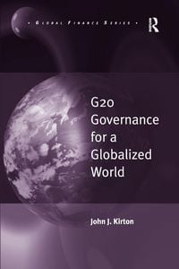 Produktbild: G20 Governance for a Globalized World