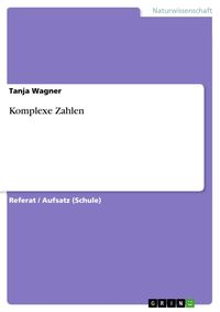 Produktbild: Komplexe Zahlen