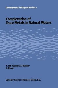 Produktbild: Complexation of trace metals in natural waters