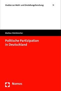 Produktbild: Politische Partizipation in Deutschland