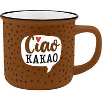 Bild vom Artikel Becher in Emaille-Optik "Ciao Kakao" vom Autor 