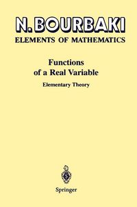 Produktbild: Functions of a Real Variable