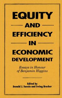 Produktbild: Equity and Efficiency in Economic Development