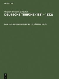 Produktbild: 1. November 1831 (Nr. 122) - 21. M&auml;rz 1832 (Nr. 71)