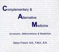 Produktbild: Complementary & Alternative Medicine: Acronyms, Abbreviations & Modalities
