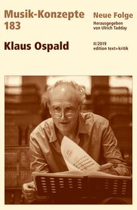 Produktbild: MUSIK-KONZEPTE 183 : Klaus Ospald