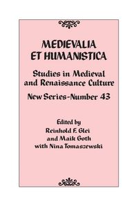 Produktbild: Medievalia et Humanistica, No. 43