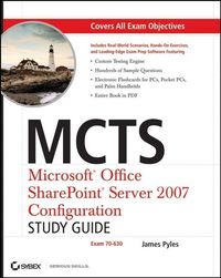 Produktbild: MCTS Microsoft Office SharePoint Server 2007 Configuration Study Guide