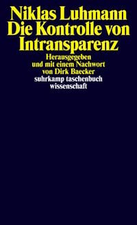 Produktbild: Die Kontrolle von Intransparenz