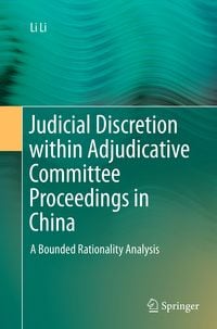 Produktbild: Judicial Discretion within Adjudicative Committee Proceedings in China