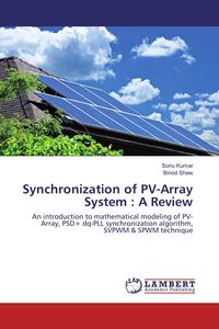 Produktbild: Synchronization of PV-Array System : A Review