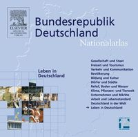 Nationalatlas Bundesrepublik Deutschland / Nationalatlas Bundesrepublik Deutschland - Leben in Deutschland von Günter Heinritz