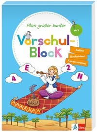 Produktbild: Klett Mein gro&szlig;er bunter Vorschul-Block