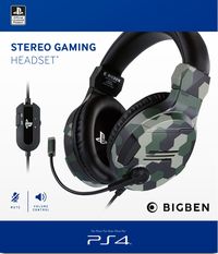 Bild vom Artikel PS4 Stereo Gaming Headset V3 (camo grün) vom Autor 