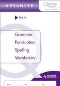 Produktbild: Hackman, S: Quickstep English Test A Advanced Stage