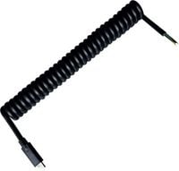 Produktbild: BKL Electronic USB-C&reg; Kabel USB-C&reg;, offene Kabelenden 2m Schwarz 10080176