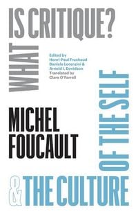 Produktbild: "What Is Critique?" and "The Culture of the Self"
