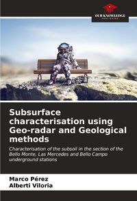 Produktbild: Subsurface characterisation using Geo-radar and Geological methods