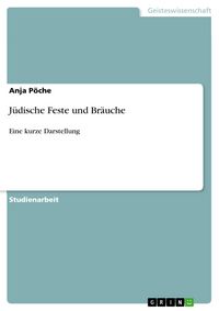 Produktbild: J&uuml;dische Feste und Br&auml;uche