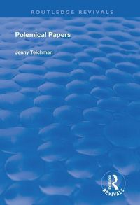 Produktbild: Teichman, J: Polemical Papers