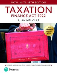 Produktbild: Melville, A: Taxation Finance Act 2022