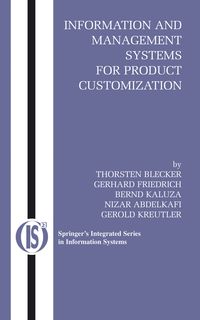 Produktbild: Information and Management Systems for Product Customization