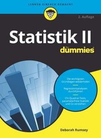 Produktbild: Statistik II f&uuml;r Dummies