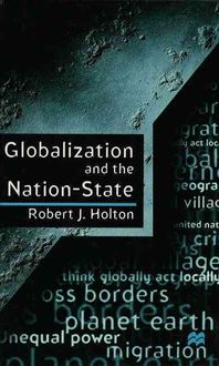 Produktbild: Globalization and the Nation-State