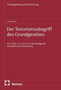 Produktbild: Der Terrorismusbegriff des Grundgesetzes