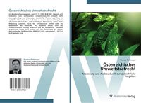 Produktbild: &Ouml;sterreichisches Umweltstrafrecht