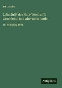 Produktbild: Zeitschrift des Harz-Vereins f&uuml;r Geschichte und Altertumskunde