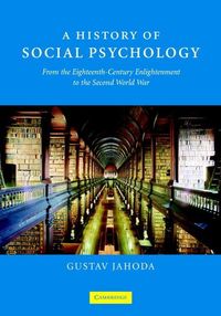 Produktbild: A History of Social Psychology