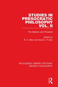 Produktbild: Studies in Presocratic Philosophy Volume 2
