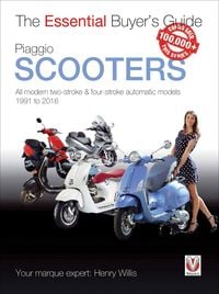 Produktbild: Piaggio Scooters - All Modern Two-Stroke & Four-Stroke Automatic Models 1991 to 2016
