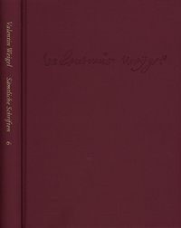 Produktbild: Weigel, Valentin: S&auml;mtliche Schriften. Neue Edition / Band 6: Handschriftliche P