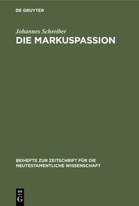 Produktbild: Die Markuspassion