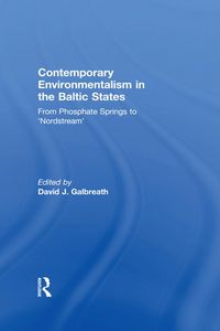 Produktbild: Contemporary Environmentalism in the Baltic States
