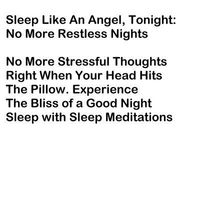 Produktbild: Sleep Like An Angel, Tonight: No More Restless Nights