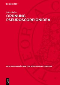 Produktbild: Ordnung Pseudoscorpionidea