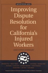 Produktbild: Improving Dispute Resolution for California's Injured Workers