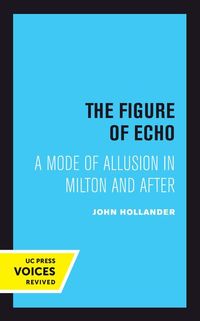 Produktbild: Hollander, J: Figure of Echo
