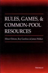 Produktbild: Ostrom, E: Rules, Games and Common-pool Resources